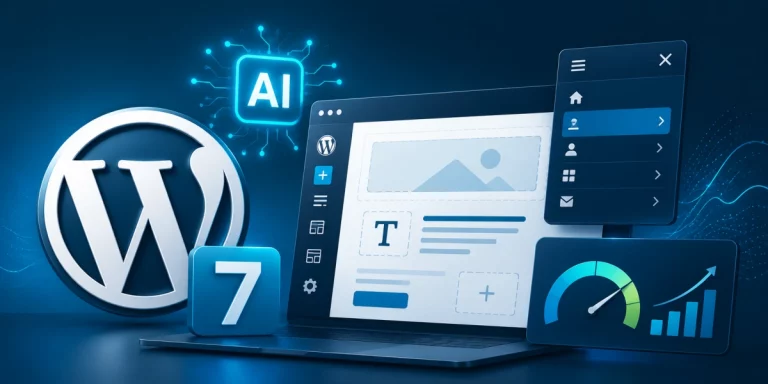 Lire la suite à propos de l’article WordPress 7 : l’IA au cœur de votre site… révolution ou simple effet d’annonce ?